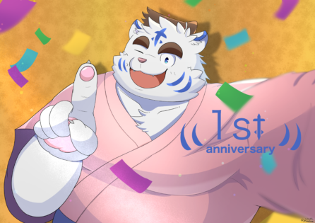 虎斗吹雪 太助さん祝1周年！